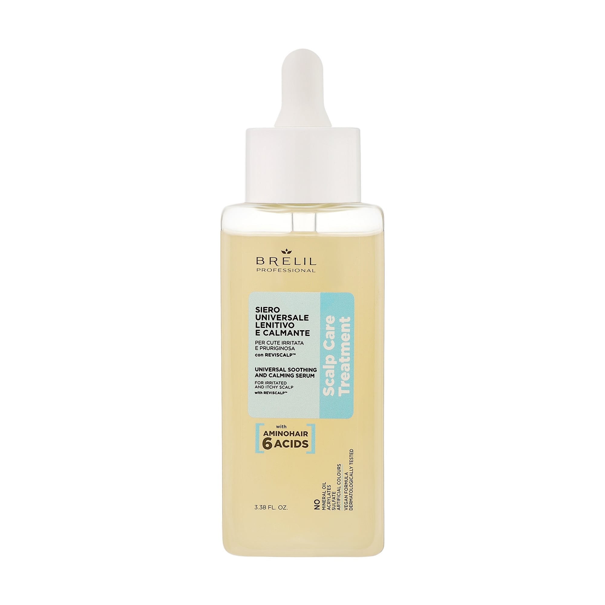 Заспокійлива сироватка для шкіри голови Brelil Scalp Care Treatment Universal Soothing And Calming Serum, 100 мл