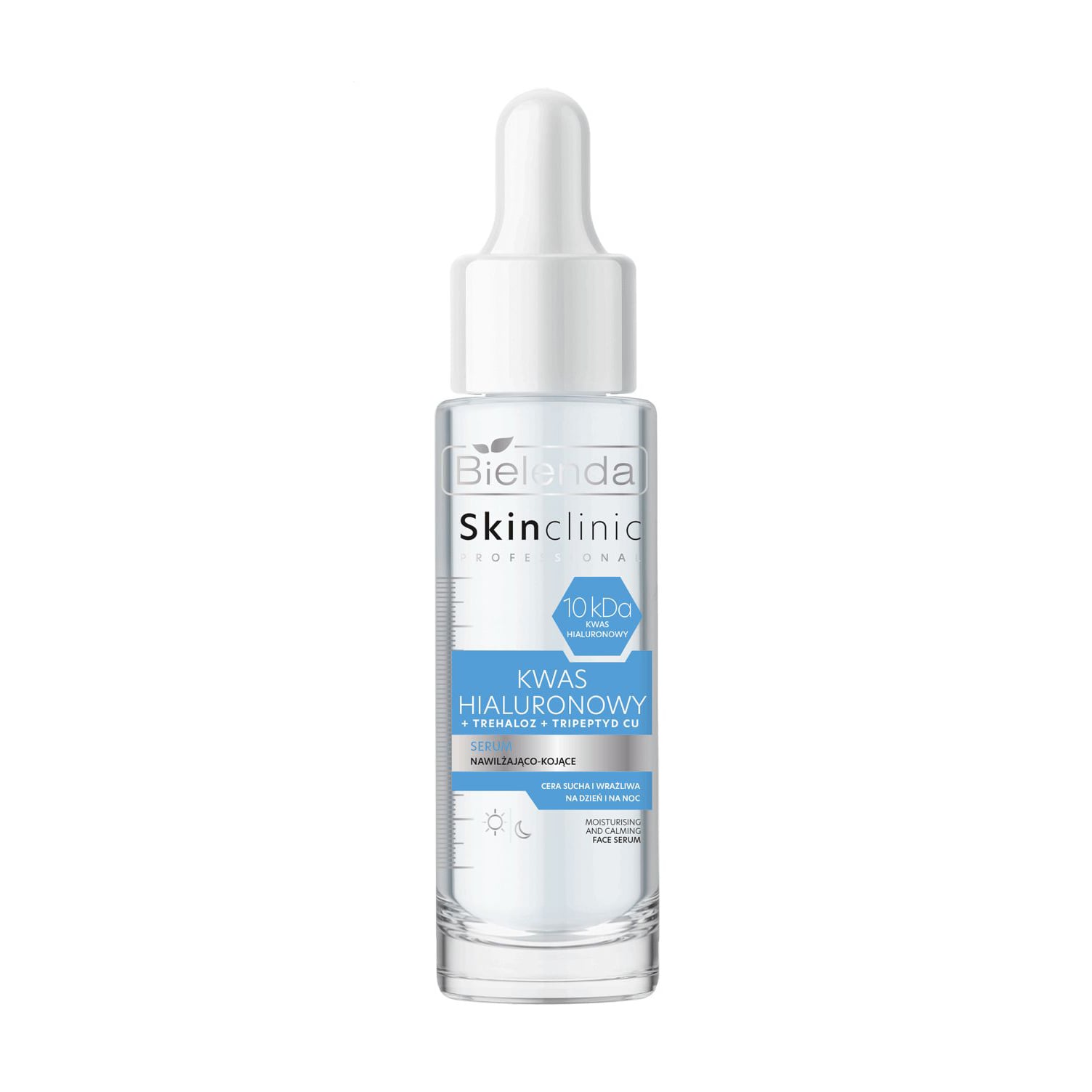 Зволожувальна та заспокійлива сироватка для обличчя Bielenda Skin Clinic Professional Hyaluronic Acid Serum, 30 мл